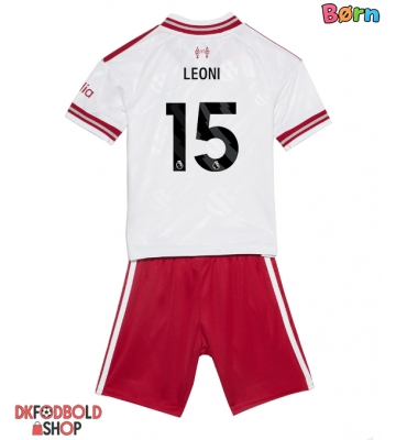Liverpool Giovanni Leoni #15 Udebanesæt Børn 2026-27 Kort ærmer (+ korte bukser)